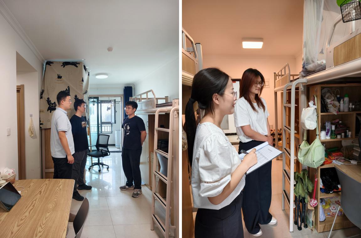 河南省科学院激光制造研究所开展国庆节前 联培研究生宿舍安全卫生专项检查